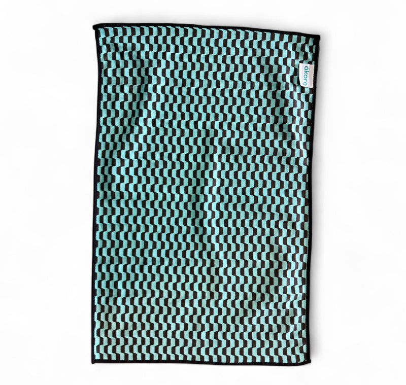 Pano de Prato Xadrez azul