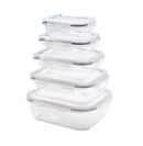 Kit 5 potes herméticos kenya